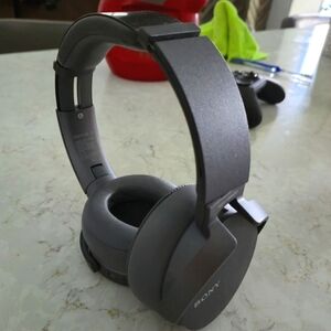 Gray Sony Headphones, MDR-XB950N1 Model